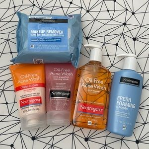 Neutrogena Cleansing 5 item Bundle *Brand New*